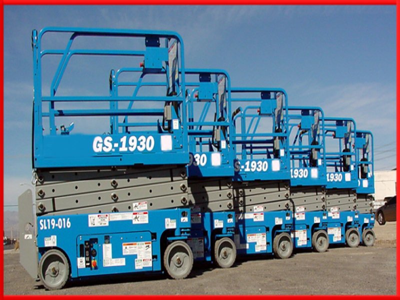 Xe nâng người, xe nâng thang GENIE GS 1930 - 7.79M Xe nâng người, xe nâng thang GENIE GS 1930 - 7.79M